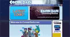 Desktop Screenshot of cosmicdash.com